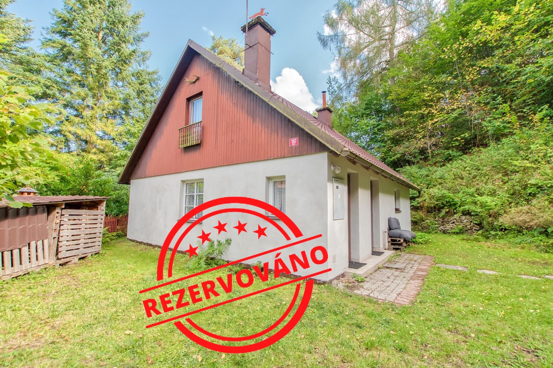 Prodej rodinného domu - chaty v horské oblasti obce Řeka