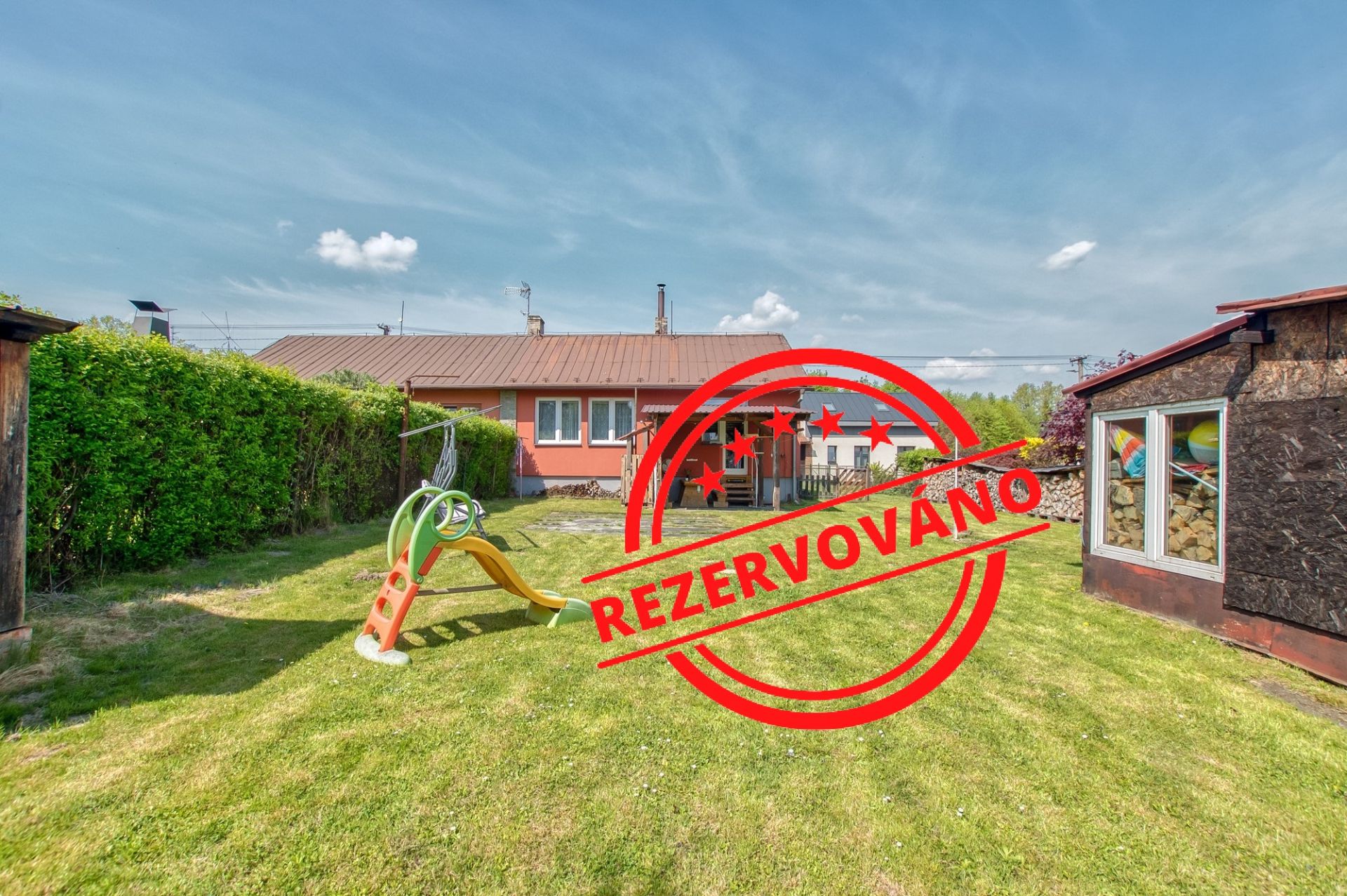Prodej finského domu, 2+1 s šatnou a terasou, ul. Ve Finských, Petřvald
