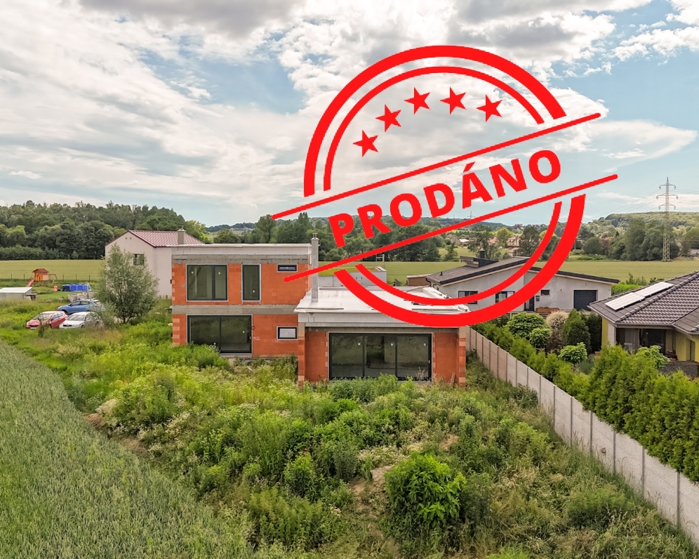 Prodej novostavby přízemního domu 4+kk 126 m2, Antošovická, Koblov