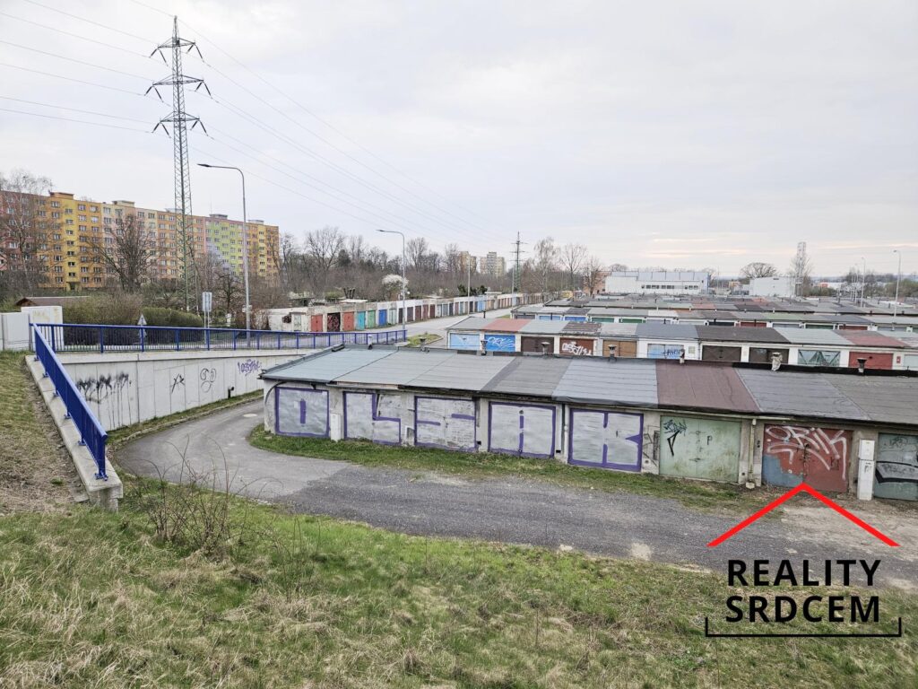 Pronájem řadové garáže, ul. U Výtopny, Ostrava – Zábřeh, poblíž Avion Shopping parku